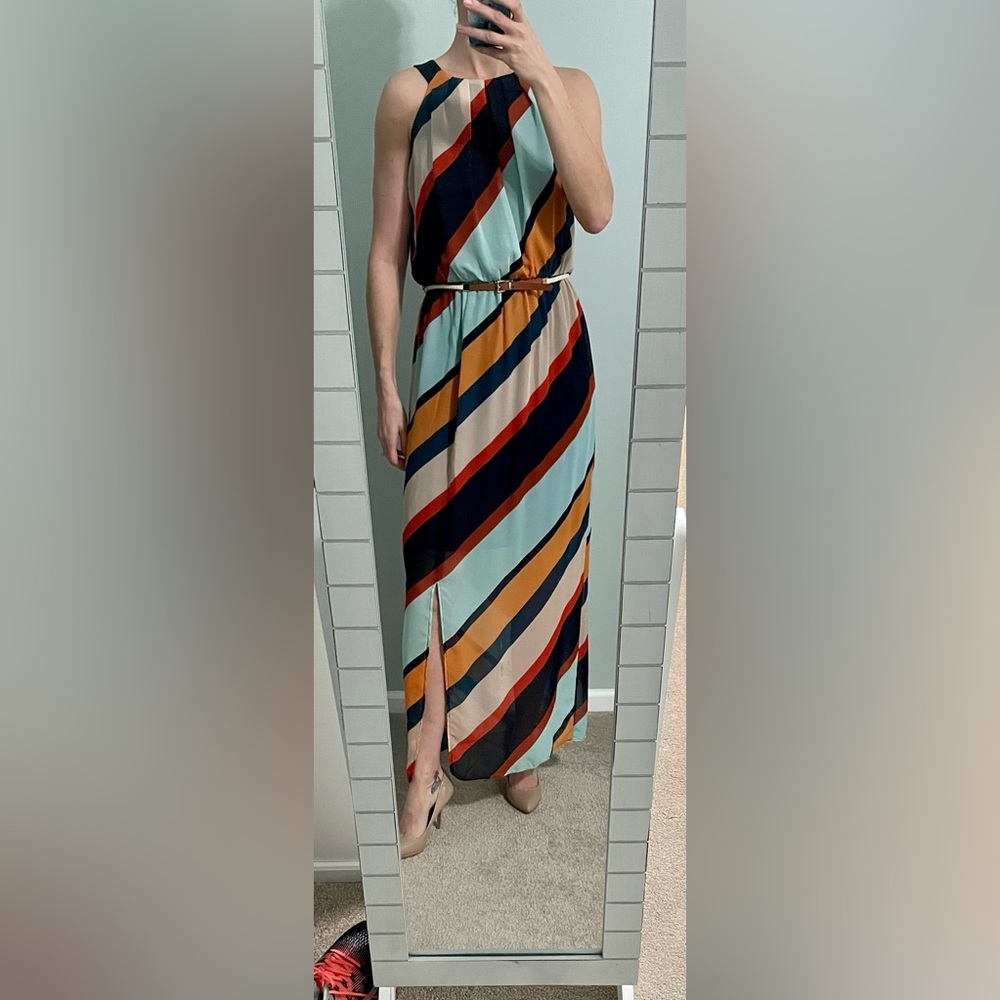Colorful maxi dress